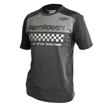 Fasthouse Alloy Mesa Short Sleeve Jersey Heather Charcoal/Black
