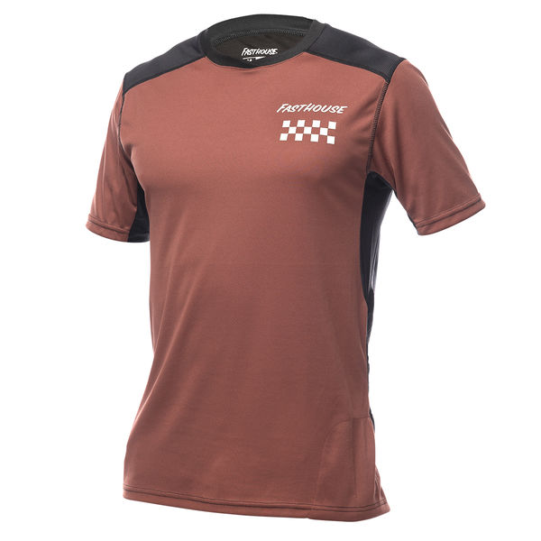 Fasthouse Alloy Rally Short Sleeve Jersey Clay/Black click to zoom image