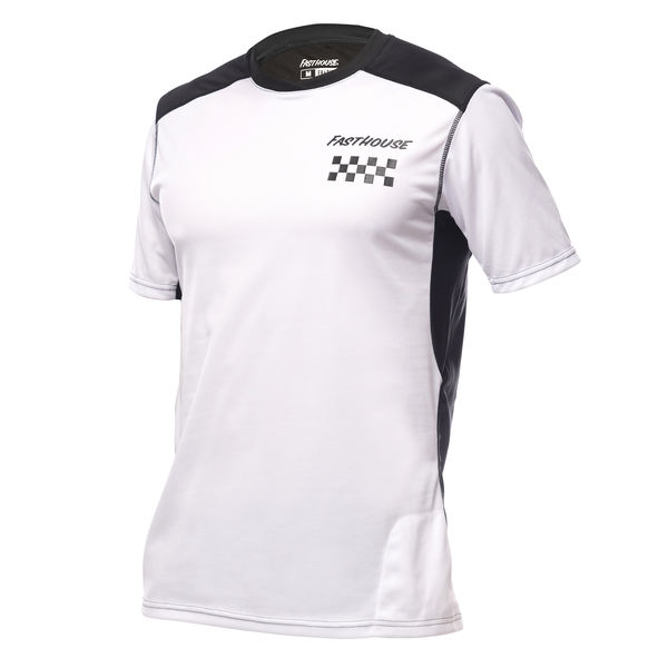 Fasthouse Alloy Rally Short Sleeve Jersey White click to zoom image