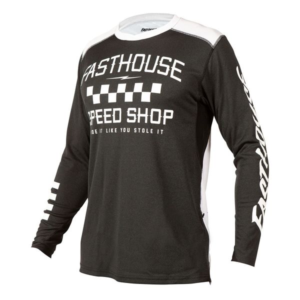 Fasthouse Alloy Roam Jersey Ls Heather Black click to zoom image