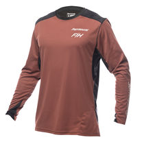 Fasthouse Alloy Rally Long Sleeve Jersey Clay/Black