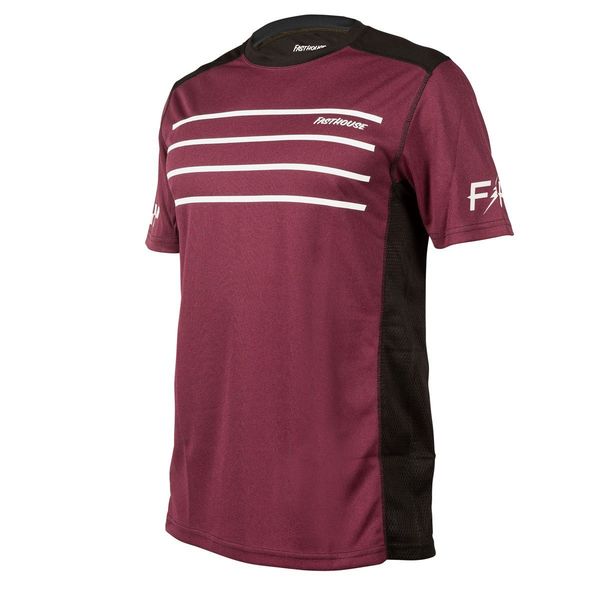 Fasthouse Classic Cartel Jersey SS Heather Maroon click to zoom image