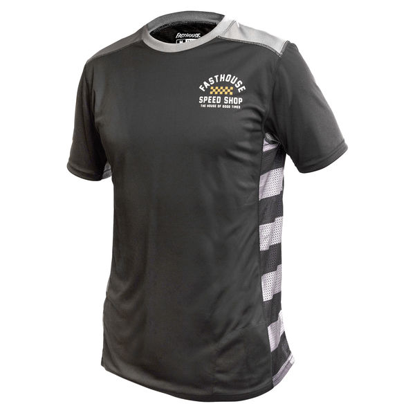 Fasthouse Classic Outland Short Sleeve Jersey Black click to zoom image