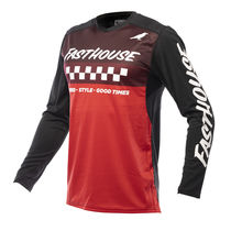 Fasthouse Elrod Long Sleeve Jersey Black/Red