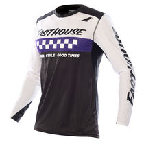 Fasthouse Elrod Long Sleeve Jersey White/Purple
