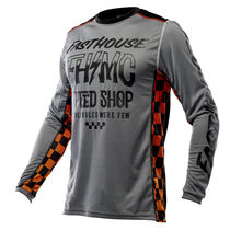 Fasthouse Grindhouse Brute Long Sleeve Jersey Gray/Black