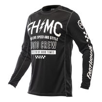Fasthouse Grindhouse Cypher Long Sleeve Jersey Black