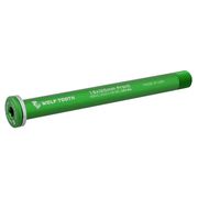 Wolf Tooth Road Front Thru Axle Green 12mm - 1.5x125mm Green  click to zoom image