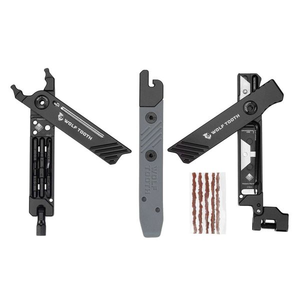 Wolf Tooth 8-Bit Kit One Multi Tool Black/Grey / One Size click to zoom image
