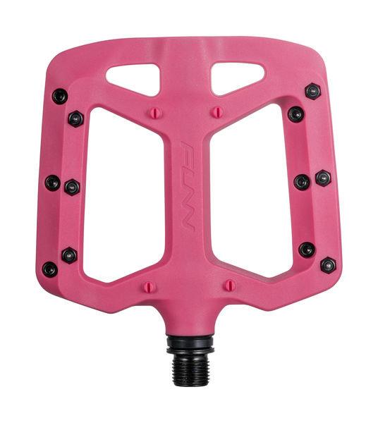 Funn Funn Taipan MTB Flat Pedals Glass Fibre Reinforced Plastic Pink click to zoom image