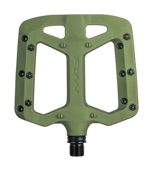 Funn Funn Taipan MTB Flat Pedals Glass Fibre Reinforced Plastic Olive Green click to zoom image