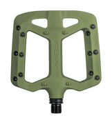 Funn Funn Taipan MTB Flat Pedals Glass Fibre Reinforced Plastic Olive Green 