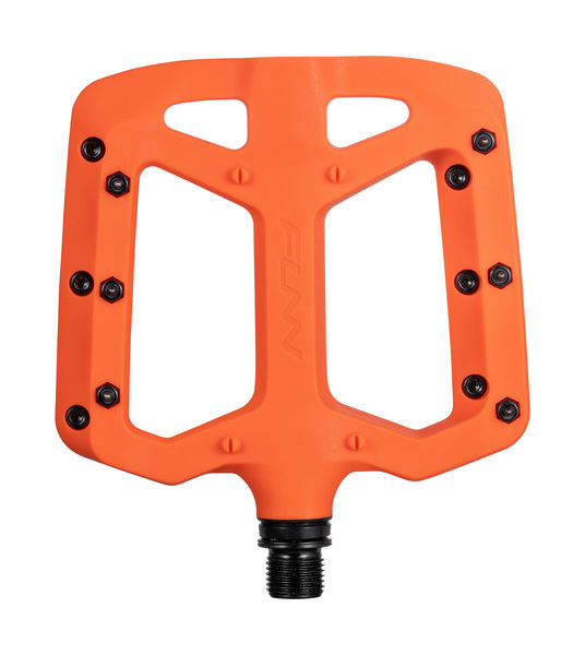 Funn Funn Taipan MTB Flat Pedals Glass Fibre Reinforced Plastic Orange click to zoom image