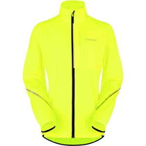 Madison Freewheel women's Packable jacket, hi-viz yellow