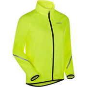 Madison Freewheel youth packable jacket, hi-viz yellow click to zoom image