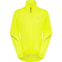 Madison Flux 2L Ultra-Packable Waterproof Jacket, women's, hi-viz yellow