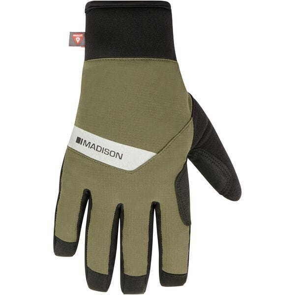 Madison DTE Waterproof Primaloft Thermal Gloves, midnight green click to zoom image