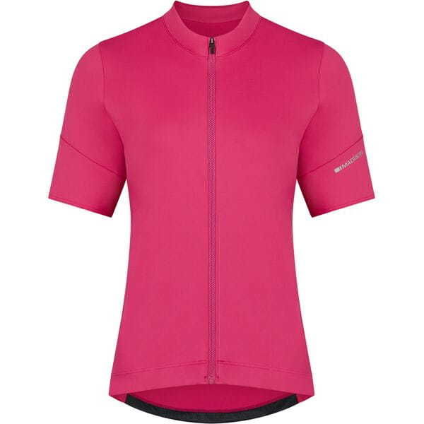 Madison Flux Women's Short Sleeve Jersey, magenta pink click to zoom image