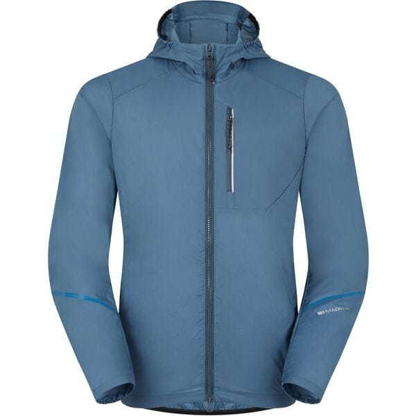 Madison Roam Men's Lightweight Windproof Packable Jacket, lake blue click to zoom image