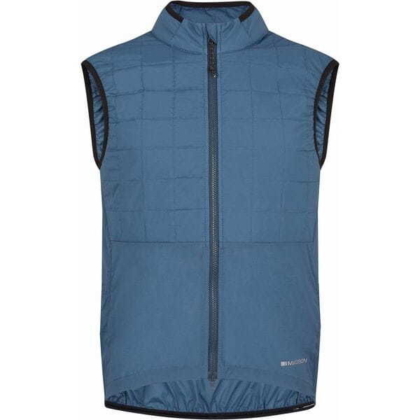 Madison Roam Men's Windproof Packable Primaloft Gilet, lake blue click to zoom image