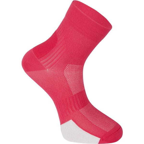 Madison Flux Performance Sock, magenta pink click to zoom image