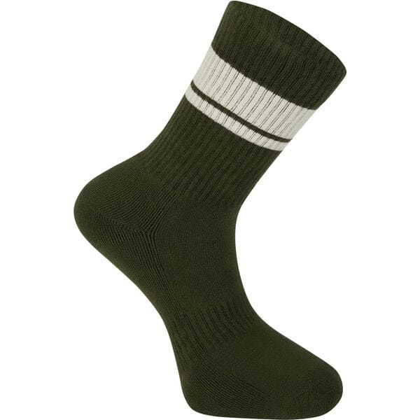 Madison Roam Isoler Crew Sock, midnight green click to zoom image