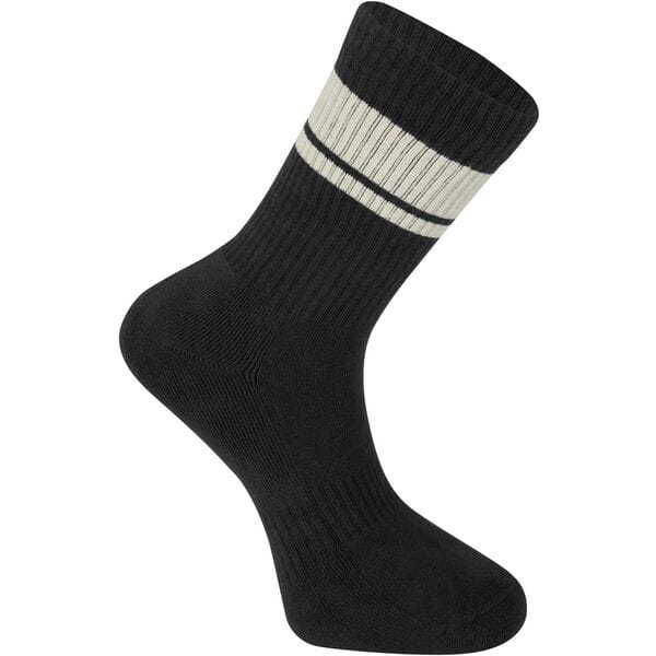 Madison Roam Isoler Crew Sock, black click to zoom image