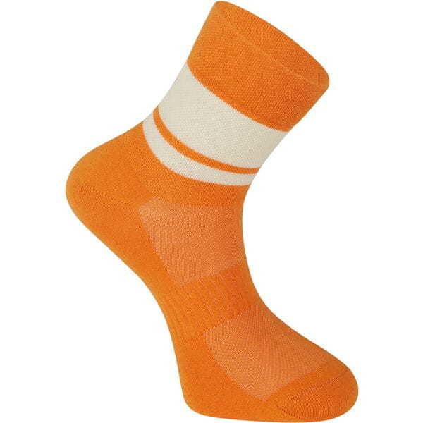 Madison Freewheel Sock, mango orange click to zoom image