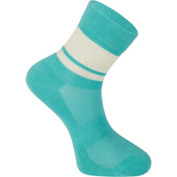 Madison Freewheel Sock, aqua blue click to zoom image