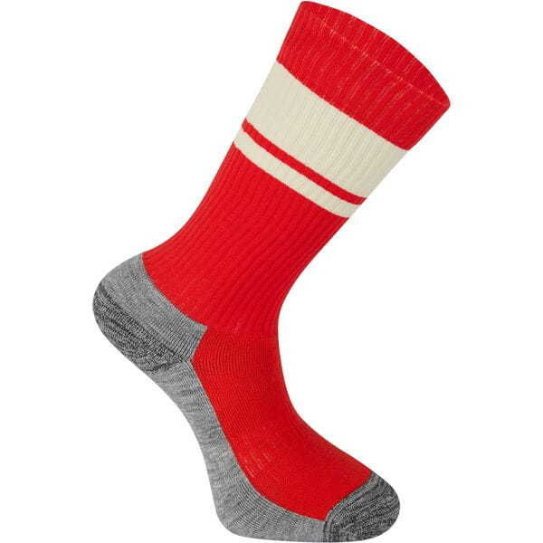 Madison DTE Trail Long Sock, magma red click to zoom image