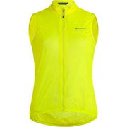 Madison Flux Women's Ultra Packable Waterproof Gilet, yellow 