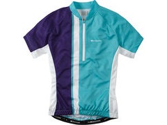 Madison Tour Womens Short Sleeve Jersey Size 8 Blue  click to zoom image