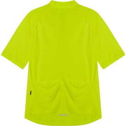 Madison Freewheel men's short sleeve jersey - hi-viz yellow click to zoom image