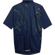 Madison Sportive men's short sleeve jersey - brushstrokes ink navy click to zoom image