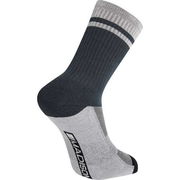Madison Roam extra long sock - grey / black click to zoom image