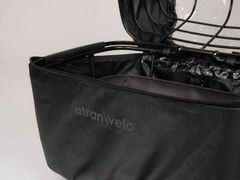 AtranVelo RAINY DUO COVER Basket Rain Cover, With Window click to zoom image